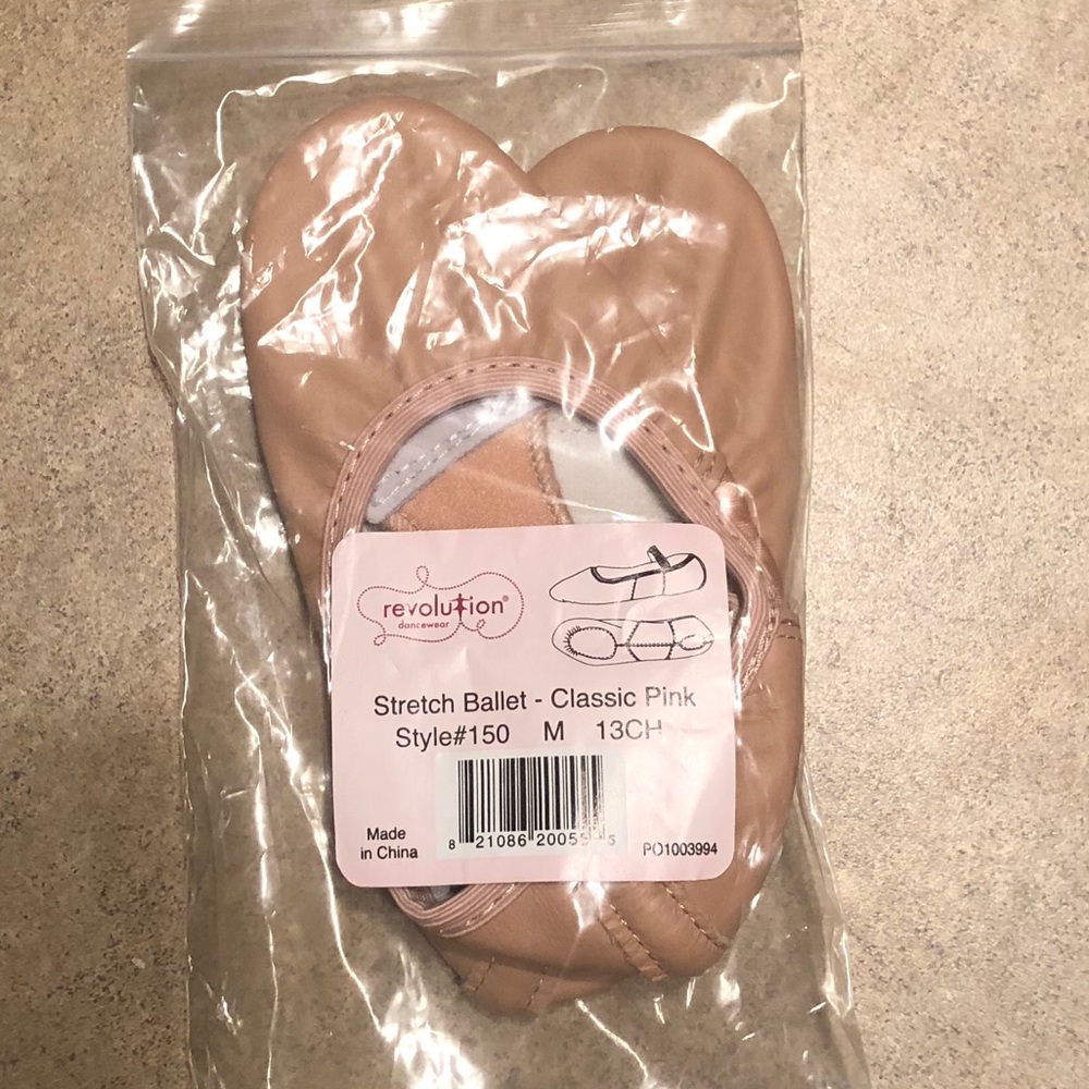 New! Revolution Size 13CH Ballet Shoes